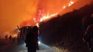 Heridos cuatro miembros de la UME en el incendio de Yeres: han sido trasladados al hospital