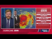 Florida meteorologists track Category 5 Hurricane Erin
