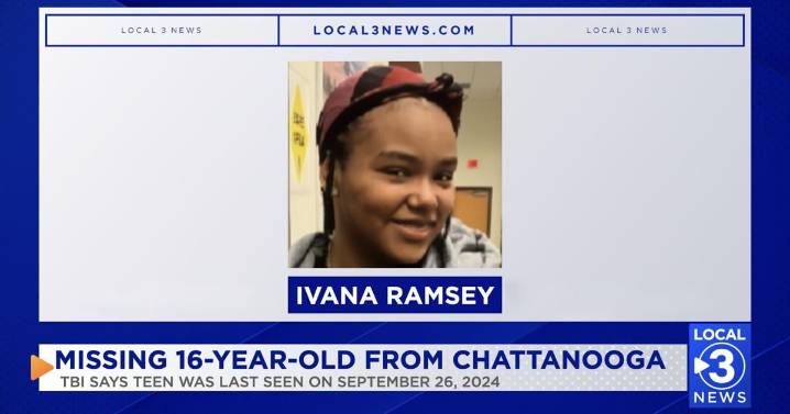 TBI still searching for Chattanooga teen last seen in September 2024