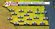 Tracking a quieter and cooler forecast