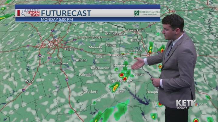Monday Morning Forecast: Rain chances increase this week