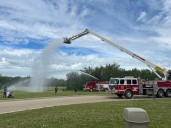 Beat the heat: Lacombe firefighters bringing spray park fun