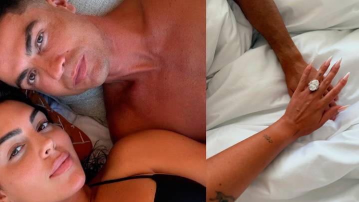 ¡Suenan campanas de boda! Cristiano Ronaldo y Georgina Rodríguez se comprometen con gran anillo
