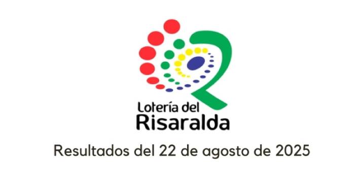 Lotería de Risaralda hoy: resultados del viernes 22 de agosto de 2025
