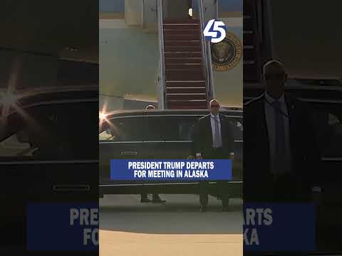President Trump traveling to Alaska for meeting with Vladimir Putin