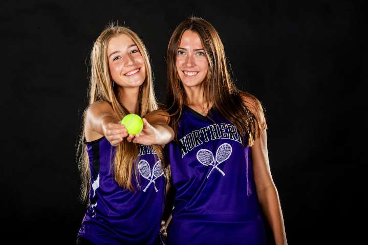 Northern girls tennis defeats Red Land in Mid