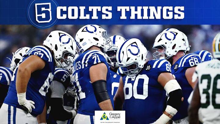 5 Colts Things: 2 Anthony Richardson Sr. plays that didn't count, injuries piling up, Spencer Shrader has strong showing in second preseason game