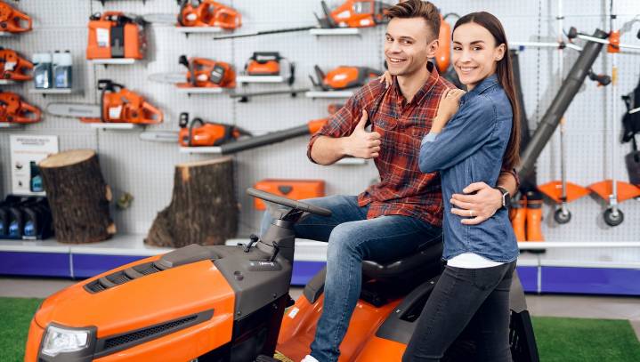 Wife Completely Fine With The Patriarchy As Long As It Mows The Lawn Every Weekend