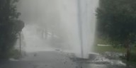 Montpelier crews respond to geyser-like water main break