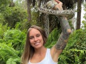 La peligrosa competencia de cazar serpientes en Florida tiene una ganadora: quién es y el suculento premio de miles dólares