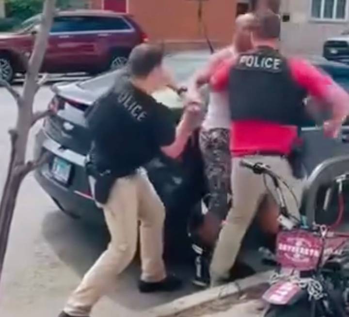 Family members raise questions about arrest after video show officers throwing punches