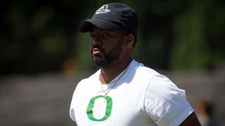 Oregon Ducks running backs coach talks depth in his group