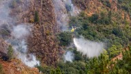 El fuego del sur de Lugo apenas está localizado ya en un puñado de focos con menos fuerza
