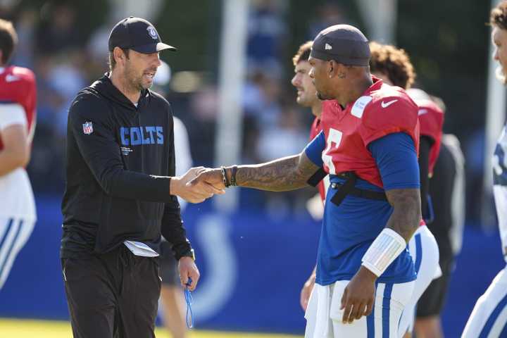 What the Colts plan to do at QB for Thursday’s preseason game