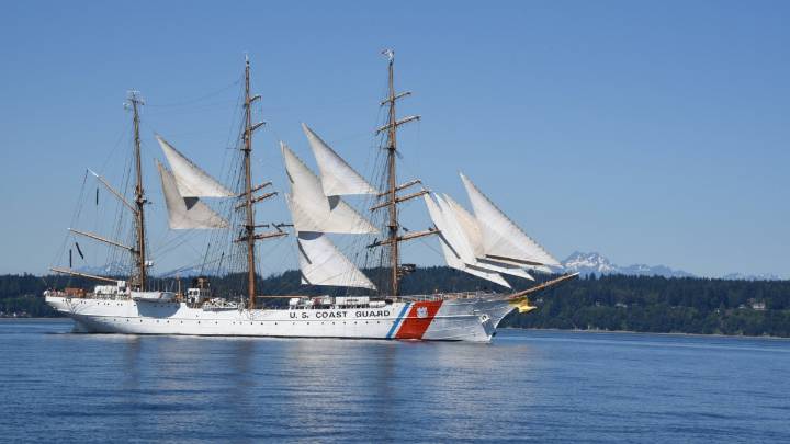 U.S. Coast Guard’s Eagle opens for tours in San Diego