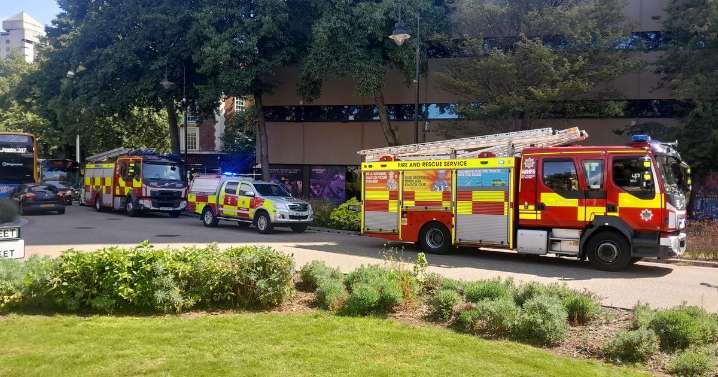 Flats flooded after major water leak at Lower Precinct in Coventry