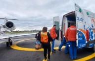 Trasladan en el avión sanitario a paciente tucumano para que ser atendido en el Hospital Italiano