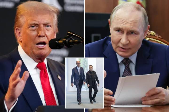 Trump reveals the odds of Putin summit ending in failure, insisting he's the only reason Russian dictator agreed to peace talks