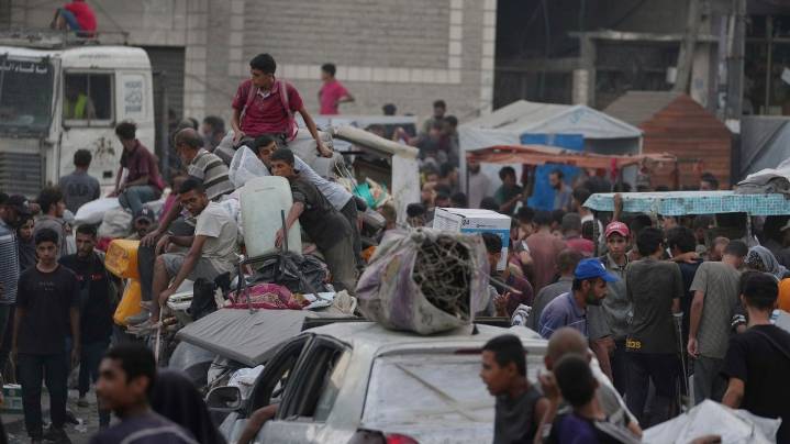 Israeli military says strikes on Gaza hospital targeted a Hamas camera, without providing evidence