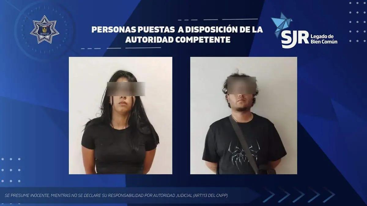 Detienen a par por cobrar de manera violenta préstamos denominados “gota a gota”