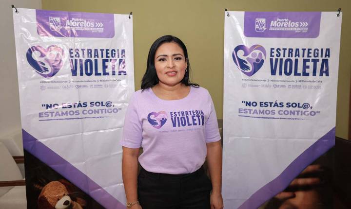 Pone en marcha Blanca Merari estrategia violeta