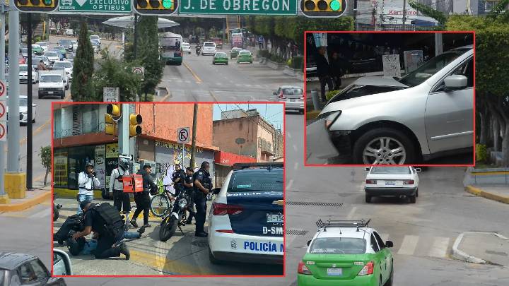 Viernes de caos vial en León: Se registran choques, volcaduras y atropellos en la ciudad