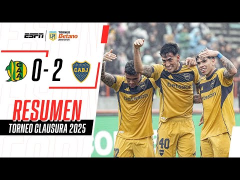 VIDEO: resumen y goles del partido, Boca vs. Aldosivi (2-0) por Liga Profesional Argentina