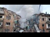 Ukrainians react to massive Russian attack in Kyiv