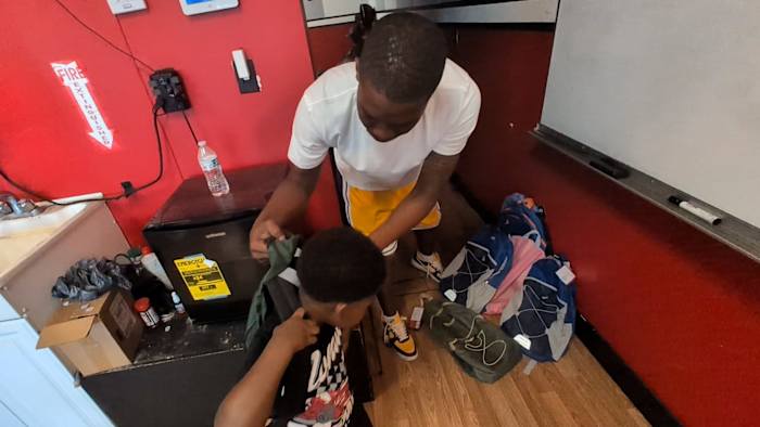 Northside Jacksonville barbershop holds 5th annual back