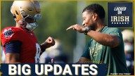 Notre Dame Camp Update: QB Battle Deadlocked, Offensive Surprises, and Defensive Standouts