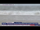 Hurricane Erin: Mid-Atlantic beaches brace for winds, rising waters