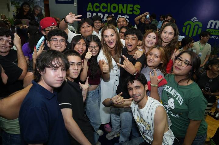Presenta Cecilia Patrón acciones a juventudes meridanas, “Mérida mejora con las y los jóvenes”