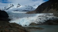 Ice dam at Alaska’s Mendenhall Glacier releases floodwater toward downstream homes
