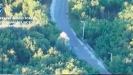 Rusos guardaron explosivos debajo de puentes y Ucrania los hizo volar usando drones baratos