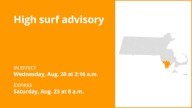 High surf advisory for Bristol County until Saturday morning