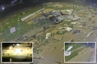 Ravaging winds tear roof off of Nebraska State Penitentiary, displacing hundreds of prisoners