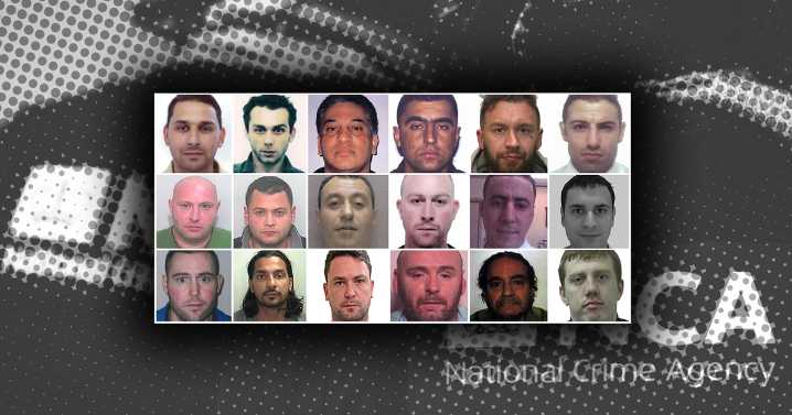 These 19 men are the most wanted people in the UK right now