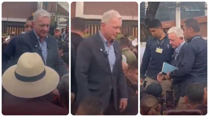 Uribe rindió homenaje a Miguel Uribe Turbay en el sitio donde le dispararon: “Aquí, el asesino con droga y autores intelectuales, nos privó de Miguel”