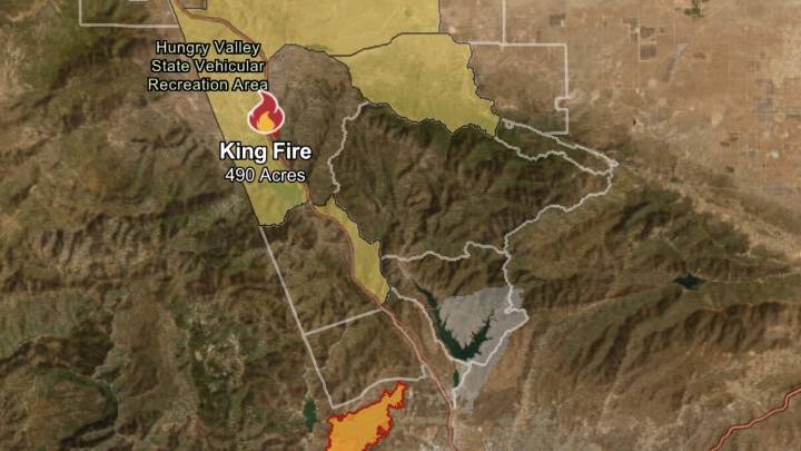 King Fire in Tejon Pass prompts evacuation warnings