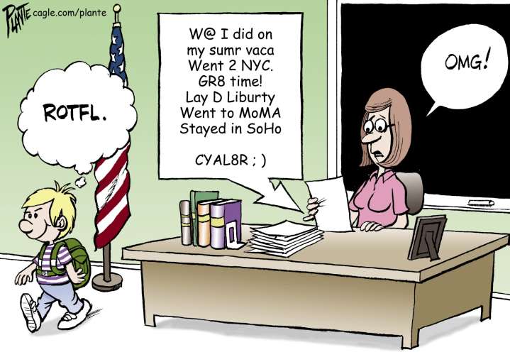 Editorial cartoon for Thursday, Aug. 14, 2025