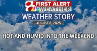 Forecast: Hot and humid into the weekend with some rain chances