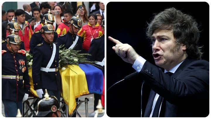Javier Milei rechazó así el magnicidio de Miguel Uribe Turbay