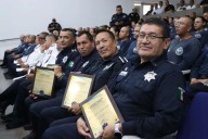 Distinguen a 60 policías como “Policía del Mes” por acciones destacadas en julio