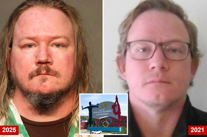 Ex-coach at top Iowa gymnastics academy, Sean Gardner, arrested on child pornography charges years after he was first accused of sexual abuse