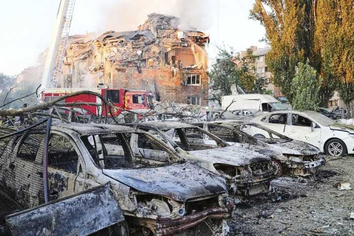Mass Russian drone and missile attack kills 15 and injures 48 in Ukraine's capital