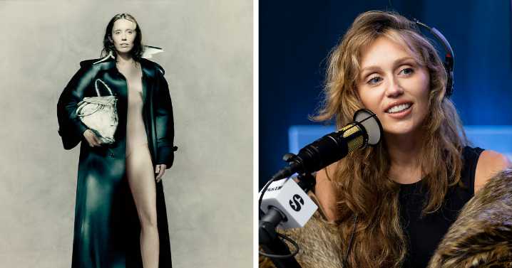 Miley Cyrus’ “Scary” Body Paint Campaign For Maison Margiela Divides The Internet