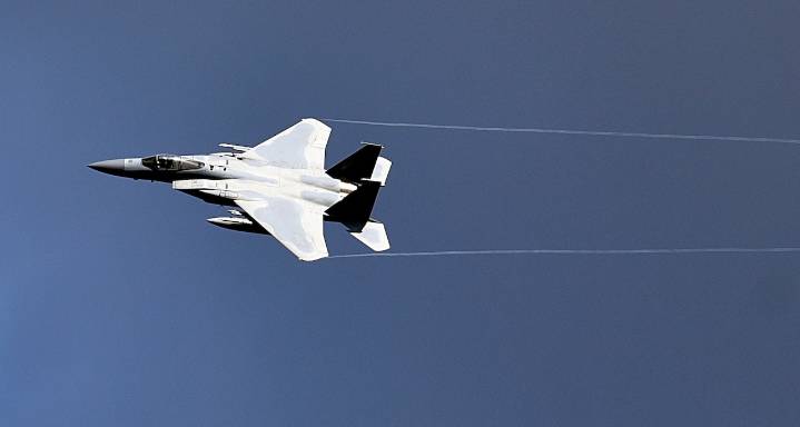 Service member ejected from F-15 jet at Mass. Air National Guard base