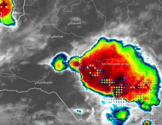 Inameh prevé lluvias de intensidad variable para la tarde de este...