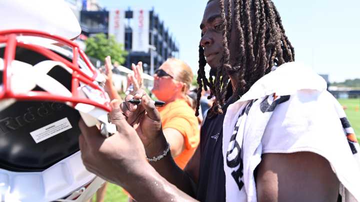Patriots' Rhamondre Stevenson working to improve ball security