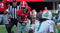 Georgia RB Nate Frazier gives slim odds for defenders against WR Zach Branch